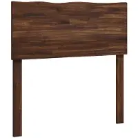 vidaXL Live Edge Hoofdbord ROSTOCK Donkerbruin 80 cm