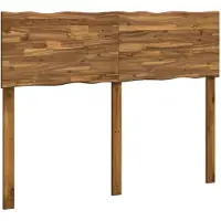 vidaXL Live Edge Hoofdbord ROSTOCK Naturel 150 cm Massief Acacia Hout