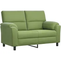vidaXL Bank Lichtgroen 154 x 85 x 93 cm fluweel