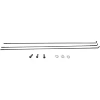 Zipp Cx-sprint J-bend External 3 Units Spokes Grijs 278 mm
