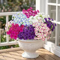 Merkloos 12 Stuks Kunstbloemen UV Bestendig voor Buiten- en Binnendecoratie