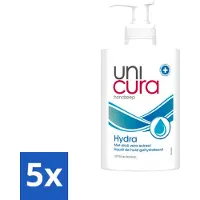 Unicura 5 x - Vloeibare Zeep Hydra - Hydraterend - 250 ml - Voordeelverpakking - 5 stuks