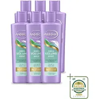 Unilever 6 x Andrélon Volume Boost shampoo met kokosextract en aloë vera, 250 ml - Voordeelverpakking - 6 stuks