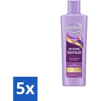 Unilever 5 x – Shampoo – Intense Repair – 250 ml - Voordeelverpakking - 5 stuks