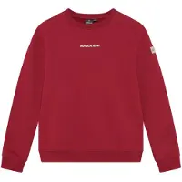 Indian blue jeans rechtvallende sweater met backprint - rood Backprint - maat 152