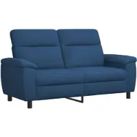 vidaXL Bank Blauw 178 x 90 x 95 cm Stof