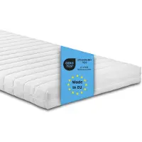 Bodyprotect orthopedisch koudschuimmatras, 90 x 200 cm, H2, 10 cm, omkeerbaar matras, Comfort Line