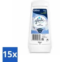 Glade 15 x - Gel - Pure Clean Linen - 150 g - Voordeelverpakking - 15 stuks