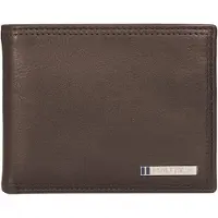 Nautica Heren Portemonnee Leer RFID Bescherming Bruin