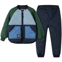 Liewood Thermoset - Gewatteerd - Zella - Classic Navy/Multi Mix - - 5 jaar (110) - Thermoset