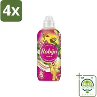 Robijn – Wasverzachter – Tropical – 765 ml - Voordeelverpakking - 4 stuks - Wasverzachter - Wasgeur