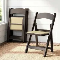 Clevich klapstoelen, tuinstoelen, set van 4, geschikt tot 200 kg, stapelbaar, gaststoelen, gepoedercoat