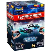 Revell RC Adventskalender Voetbalcompetitie, individueel verpakt