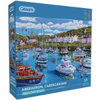 Gibsons Aberaeron Cardigan Bay Puzzel 1000 Stukjes