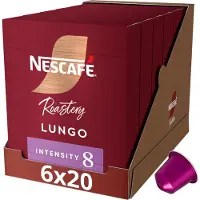 Nescafe Roastery Lungo capsules - 6 doosjes x 20 koffiecups