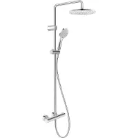 Duravit douchesysteem 1000, chroom, douchethermostaat, afmetingen 303x1124x573 mm, 1 stuk.
