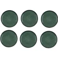 Bitz Dinerbord Gastro Black Green 21 cm (6-Delig)