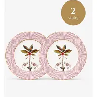 Pip studio - Borden - La Majorelle - Roze - 21 cm - Set van 2