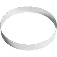 Paderno Ring Cakevorm 24 cm - Professionele Kwaliteit
