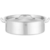 Hendi Casserole met extra bodemplaat en deksel, , 8,5 liter, 320 x (hoogte) 139 mm