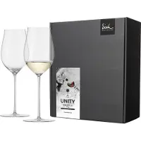 Eisch 2 witte wijnglazen, model 522/3, in cadeauverpakking "Festivity", serie "UNITY SENSISPLUS", artikelnummer 25224030/180090