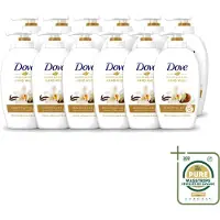 Dove 12 x - Handzeep - Pampering Care - Verzachtend - 250 ml - Wasstrips - Handzeep - Shea Butter - Hydraterende Handzeep - Verzorgende Handzeep - Kalmerende Handzeep