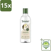 Timotei 15 x - Shampoo - Nourrissant - 2in1 - 300ml - Grootverpakking - Vaatwasstrips - Shampoo Haar Verzorging - Haar Reinigen - Haar Verzorgen - Voedend Shampoo - 2 In 1 Shampoo