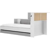 CALICOSY - Bed met opbergruimte 90x200 cm - Erwan