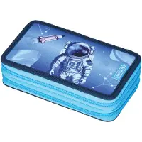 Herlitz 50049141 Doppeletui 23 teilig Cosmic Explorer