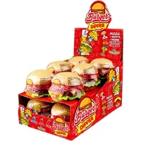 Funny Candy Burger Dipper 12 x 21 gram