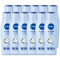Nivea 12 x Classic Care Shampoo - 250 ml - Voordeelverpakking - 12 stuks
