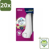 Glade 20 x - Houder Sense & Spray - Relaxing Zen - 18 ml - Grootverpakking - Vaatwasstrips - Geurverspreiding - Automatische Geur - Rustgevende Geur - Luchtverfrisser - Bewegingssensor