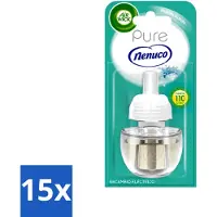 Air Wick 15 x - Luchtverfrisser Navulling - Pure Nenuco - Elektrische Geurverspreider - 19 ml - Voordeelverpakking - 15 stuks