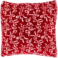 Unique living - Sierkussen Fanny - red - 45x45cm