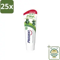 Prodent 25 x – Tandpasta Glazuurbeschermer – Kids 6+ – 75 ml - Wasstrips - Glazuurbeschermer - Kindertandpasta - Gaatjespreventie - Fluoride - Tandgezondheid