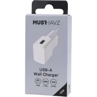 Grab 'n GO GoEasy USB-A Charger 15W, white