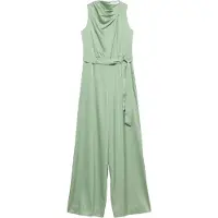 Comma Jumpsuit pastelgroen