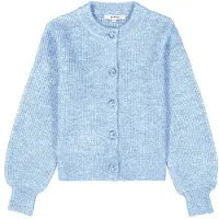 Garcia Gebreid vest blauw