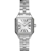 Timex Addison TW2Y90300 Horloge - Staal - Zilverkleurig - Ø 23 mm