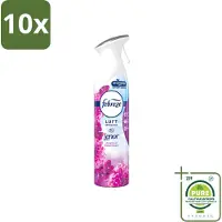 Febreze 10 x Amethist Luchtverfrisser Spray - Frisse Bloemen Geur - 300ml - Grootverpakking - Vaatwasstrips - Luchtverfrisser - Geurverwijdering - Frisse Geur - Amethyst - Amethyst Bloesem Droom