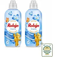 Robijn 2 x – Wasverzachter – Morgenfris – 780 ml - Wasstrips - Wasverzachter - Wasverzachter Morgenfris - Wasverzachter 780 Ml - Wasverzachter Voor Katoen - Wasverzachter Voor Synthetisch