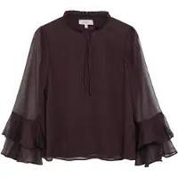 Comma Blouse aubergine