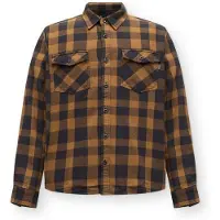 Vintage Industries Tussenjas 'Globe' bruin / safraan
