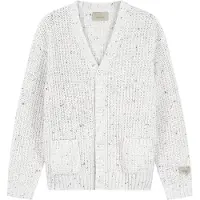Dstrezzed Gebreid vest 'Magnus' lichtblauw / lichtgrijs
