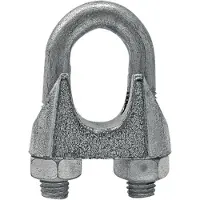 GRANIT PARTS GERMANY AGTECH GRANIT Serie - Verzinkte Kabelklem - 10 mm - 10 Stuks