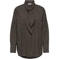 ONLY Blouse 'MAYLIN' bruin gemêleerd / zwart