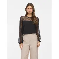 Vila Blouse 'CLARA' zwart