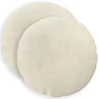 vidaXL Kussen met kussen HEERLEN 2 st Crèmekleurig Microfiber Fleece