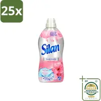 Silan 25 x – Wasverzachter – Fresh Control Floral Crisp – 1056 ml - Wasstrips - Wasverzachter - Frisheid - Bloemige Geur - Wasmachine - Textiel Verzachter