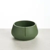 PINO Sandstone Hondenvoerbak Lange Oren (hondenkom) - Groen (Crocodile Green) - Medium ⌀14,6cm - 1200ml